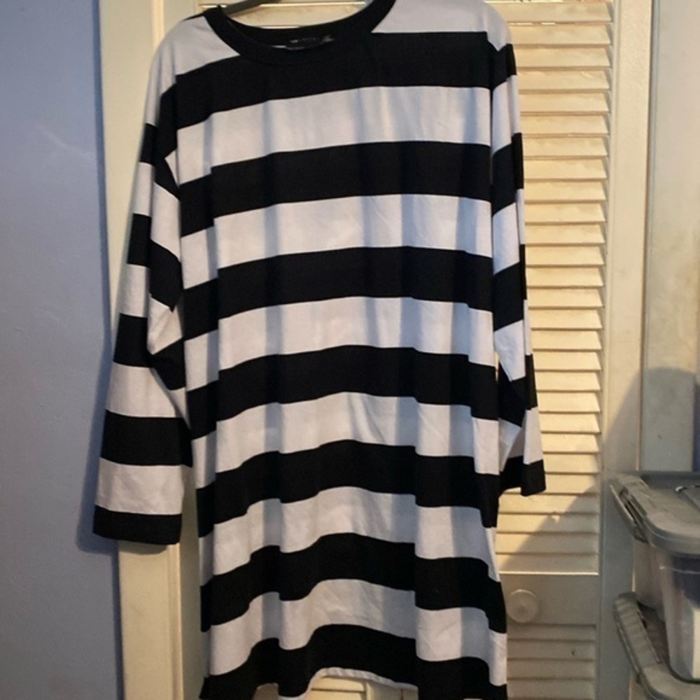 ASOS Design Maternity striped dress